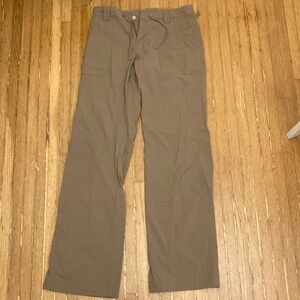Sand color Lucy activewear tech pants